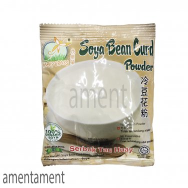 Happy Grass Soya Bean Curd Tau Huay Powder 80g *100% Organic Soya* *Vegetarian*
