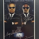 signed MEN IN BLACK MOVIE Poster by 4 members of the Cast COA