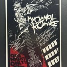 signed MY CHEMICAL ROMANCE New York CONCERT Poster by 3 band members - includes COA signed MY CHEMICAL ROMANCE New York CONCERT Poster by 3 band members - includes COA