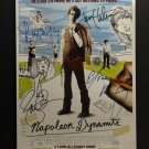 signed NAPOLEON DYNAMITE MOVIE Poster by 4 members of the Cast COA signed NAPOLEON DYNAMITE MOVIE Poster by 4 members of the Cast COA