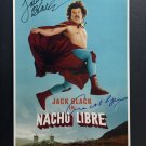 signed NACHO LIBRE Movie Poster by 2 members of the Cast COA signed NACHO LIBRE Movie Poster by 2 members of the Cast COA