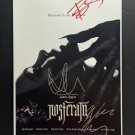 signed NOSFERATU Movie Poster by 3 members of the Cast COA