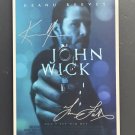 signed JOHN WICK Blue Movie Poster by 2 members of the Cast COA