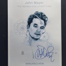 signed JOHN MAYER THE SEARCH FOR EVERYTHING Album Poster by John Mayer - includes COA
