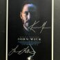signed JOHN WICK Black Movie Poster by 2 members of the Cast COA
