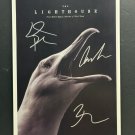 signed THE LIGHTHOUSE Movie Poster by 3 members of the Cast COA signed THE LIGHTHOUSE Movie Poster by 3 members of the Cast COA
