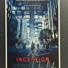 signed INCEPTION Movie Poster by 3 members of the Cast COA
