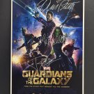 signed GUARDIANS OF THE GALAXY Movie Poster by 3 members of the Cast COA