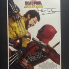 signed DEADPOOL & WOLVERINE Movie Poster by 2 members of the Cast - includes COA signed DEADPOOL & WOLVERINE Movie Poster by 2 members of the Cast - includes COA