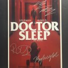 signed DOCTOR SLEEP Movie Poster by 3 members of the Cast - includes COA