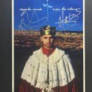 signed DEPECHE MODE - ENJOY THE SILENCE Poster by 2 band members - includes COA