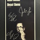 signed UNCUT GEMS Movie Poster by 3 members of the Cast - includes COA