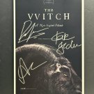signed THE WITCH Movie Poster by 3 members of the Cast - includes COA signed THE WITCH Movie Poster by 3 members of the Cast - includes COA