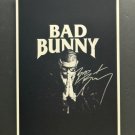signed BAD BUNNY Promotional Poster by Bad Bunny - includes COA