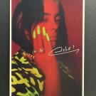 signed BILLIE EILISH Promotional Poster by Billie Eilish - includes COA