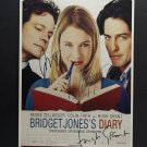 signed BRIDGET JONES'S DIARY Movie Poster by 3 members of the Cast - includes COA signed BRIDGET JONES'S DIARY Movie Poster by 3 members of the Cast - includes COA