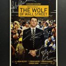 signed THE WOLF OF WALL STREET Movie Poster by 3 members of the Cast - includes COA