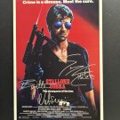 signed COBRA Movie Poster by 2 members of the Cast - includes COA