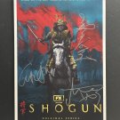 signed SHOGUN Television Series Poster by 3 members of the Cast - includes COA