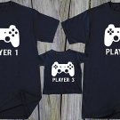 Personalized family matching shirts "players"