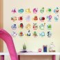 Alphabet Wall Decals with kid's name Wall Decals Girls and boys Bedroom Wall Stickers