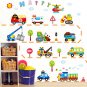 Under construction 1 Wall Decals with kid's name Wall Decals Boys and Girls Bedroom Wall Stickers