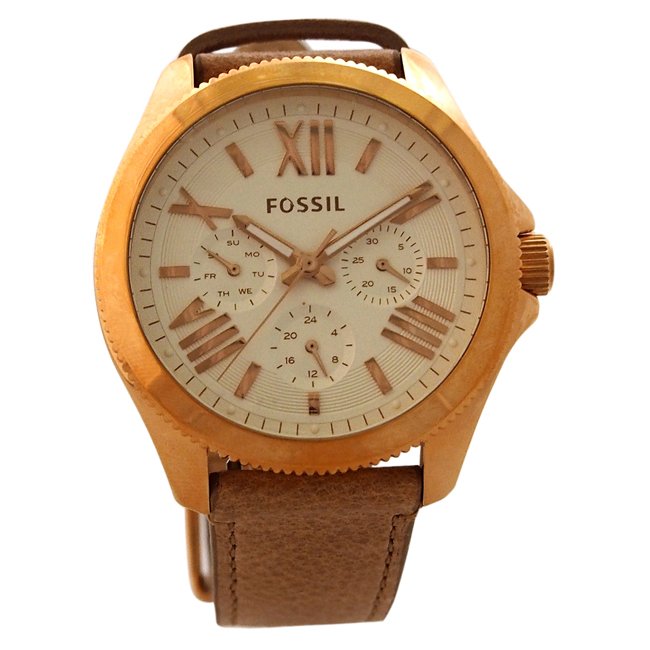 AM4532P Cecile Multifunction Sand Leather Watch by Fossil for Women - 1 Pc Watch