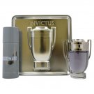 Invictus by Paco Rabanne for Men - 2 Pc Gift Set 3.4oz EDT Spray, 5.1oz Deodorant Spray