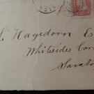 1861 3c George Washington Stamps on envelope
