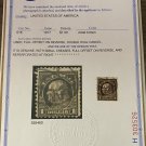 Certified, 1917, $1, Franklin, violet brown Stamp