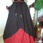 Complete Pirate Waist Cincher Costume. Can Be Made In Any Size. Different Colors Avail.