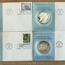 1971 United Nations Association 1st Day of Issue  ✪ Set of 4 ✪ Silver Proofs