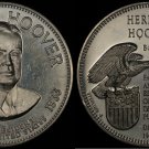 Hebert Hoover Presidency Commemorative ✪ Franklin Mint ✪ Sterling Silver
