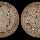 1911-D Barber Quarter ✪ Better Date ✪ Silver Coin