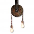 Art deco Garage style pendant lamp