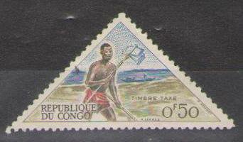Congo 1961 Postage Due