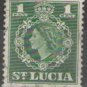 St. Lucia 1953 -1954 (used)