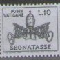 Vatican City 1968 Postage Due Stamps