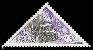 Congo, Rep 1961 Postage Due