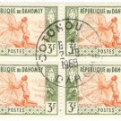 1961 Dahomey CTO Block - Professions