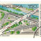 1974 Poland CTO - Opening of the Lazienki Highway Cloverleaf Interchange
