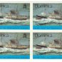1975 Dominica Block - "Ships tied to Dominica's History"