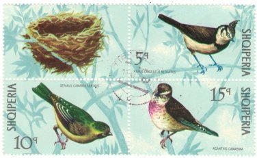 1971 Albania CTO Block
