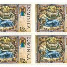 1977 Dominica Block - Christmas