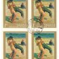 1967 Hungary CTO Block:  Paintings in the National Gallery