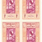 1961 Dahomey Block - Professions