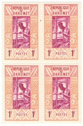 1961 Dahomey Block - Professions