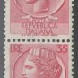 1956 Italy Stamps (Pair) - Syracusean Coin