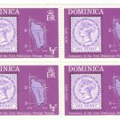 1974 Dominica Block - The 100th Anniversary of the Stamps of Dominica
