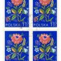 1974 Poland CTO Block - Flowers